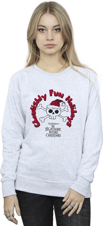 Produktbild Disney The Nightmare Before Christmas Ghouishly Fun Holidays Sweatshirt (S)