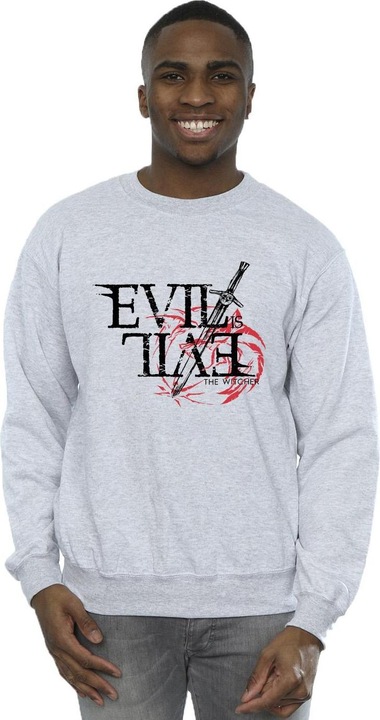Image du produit Netflix - Sweat THE WITCHER EVIL IS EVIL - Homme (S)