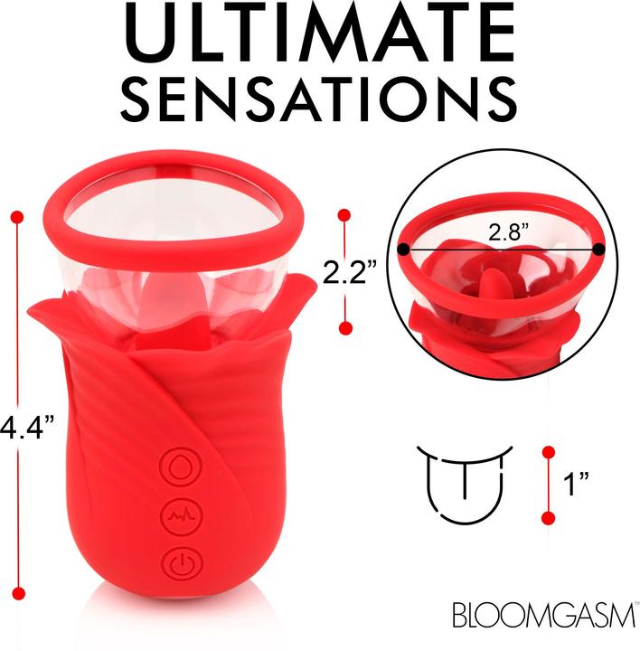 Produktbild Bloomgasm Lily Lover Saugender und Vibrierender Klitorisstimulator