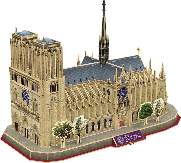 Produktbild Cubicfun Cubic Fun - Notre Dame de Paris 3D 128 pcs (200986) (128 Teile)