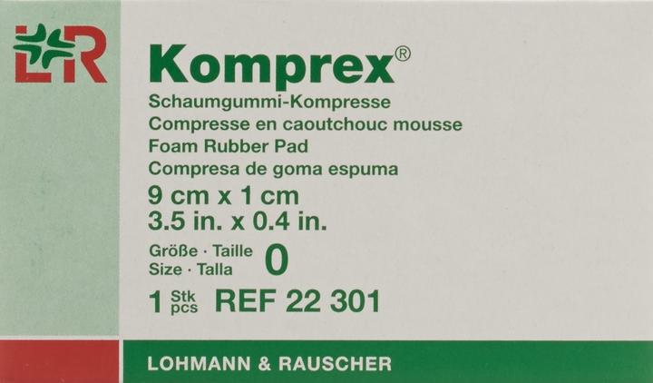 Actual product image Lohmann & Rauscher Komprex foam rubber