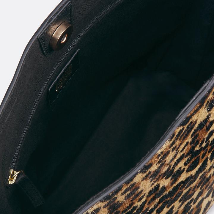 Actual product image La Redoute Collections Bucket Bag Leopard aus Leder