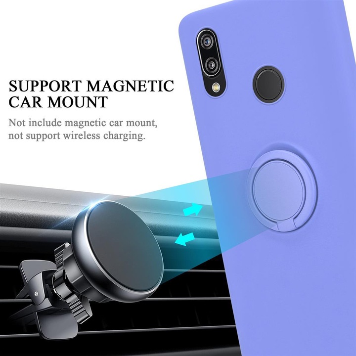 Immagine prodotto Cadorabo Custodia in silicone TPU Liquid Ring Cover (Huawei Nova 3E)