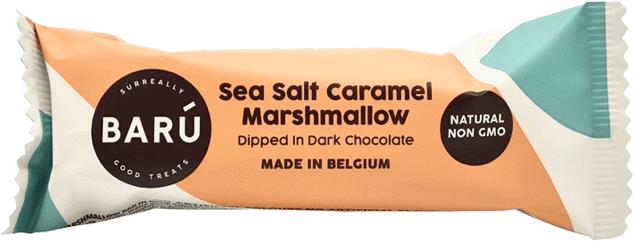 Immagine prodotto BARÙ Barretta Marshmallow al cioccolato fondente e caramello al sale marino (30 g)