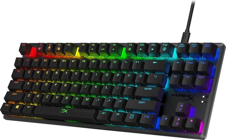 Produktbild HyperX Alloy Origins Core keyboard USB QWERTY US English Black (USA, Kabelgebunden)