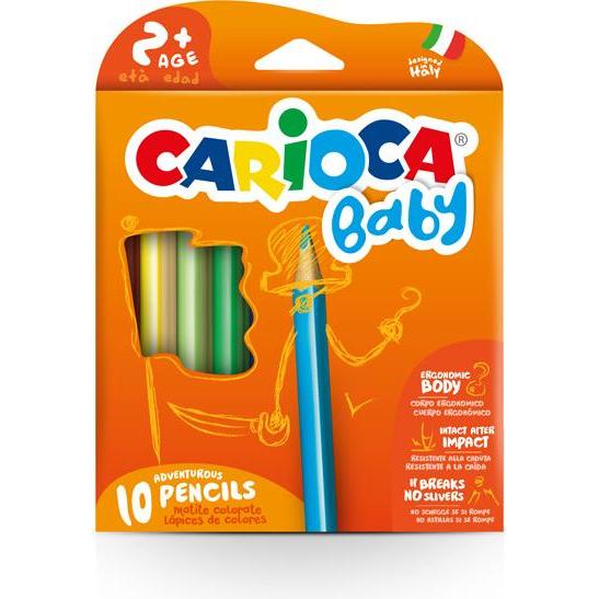 Thumbnail - Carioca, Malstifte, car-42819 Baby Bleistift 100 (Mehrfarbig, 10 x)