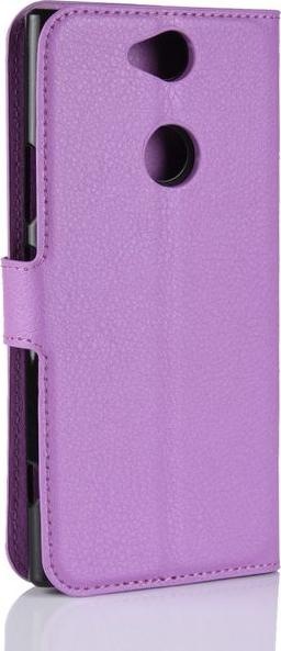 Actual product image MU Classic Litchi Leather Bookcover Series (Xperia XA2 Plus)