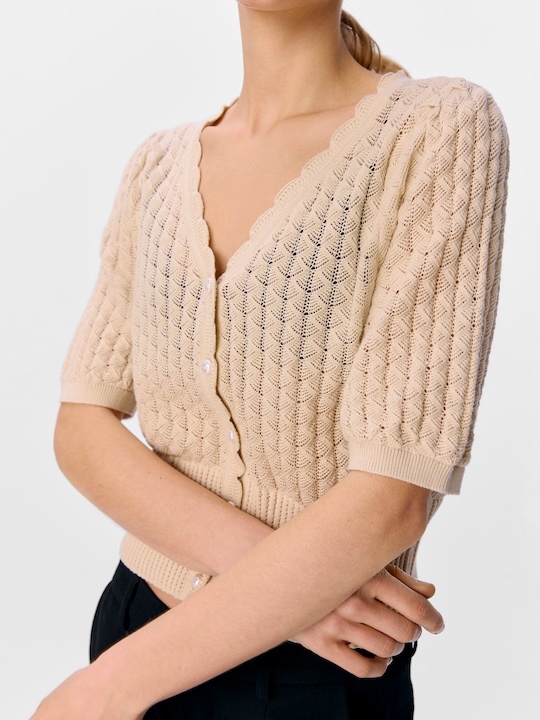 Image du produit Object Veste en tricot à manches courtes (XS)