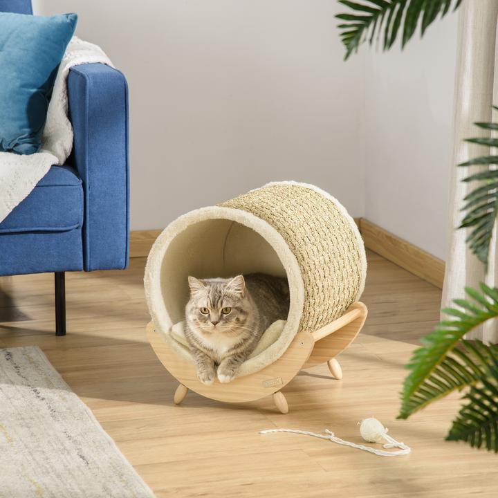 Immagine prodotto PawHut Casetta per gatti con cuscino (Gatto)