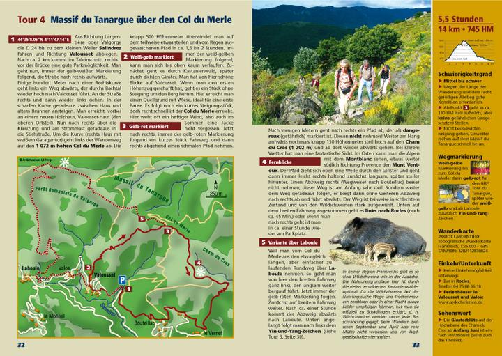 Produktbild Die wilden Berge der Ardèche (Deutsch, Uli Frings, 2022)