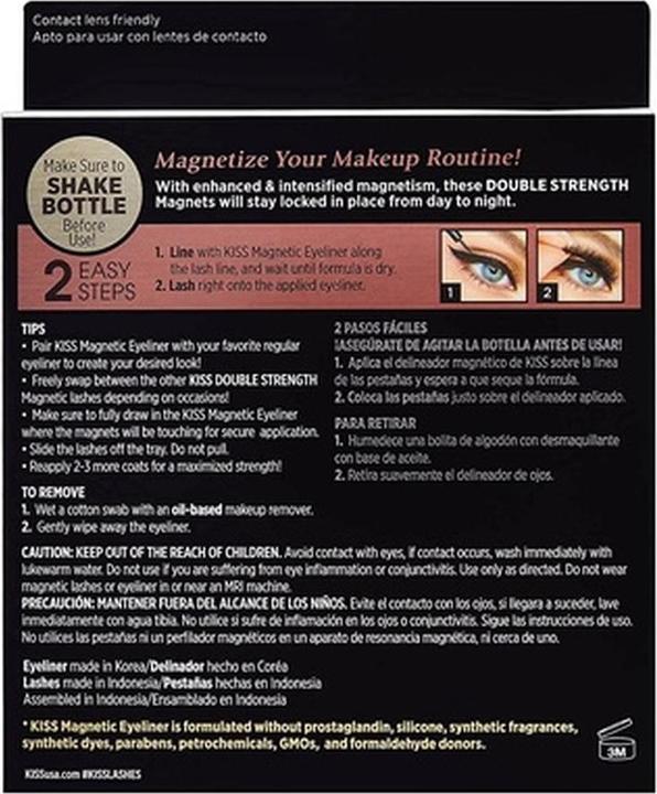Actual product image KISS Magnetic (Magnetic Eyeliner & Lash Kit) - Variant: Lure (Artificial eyelashes)