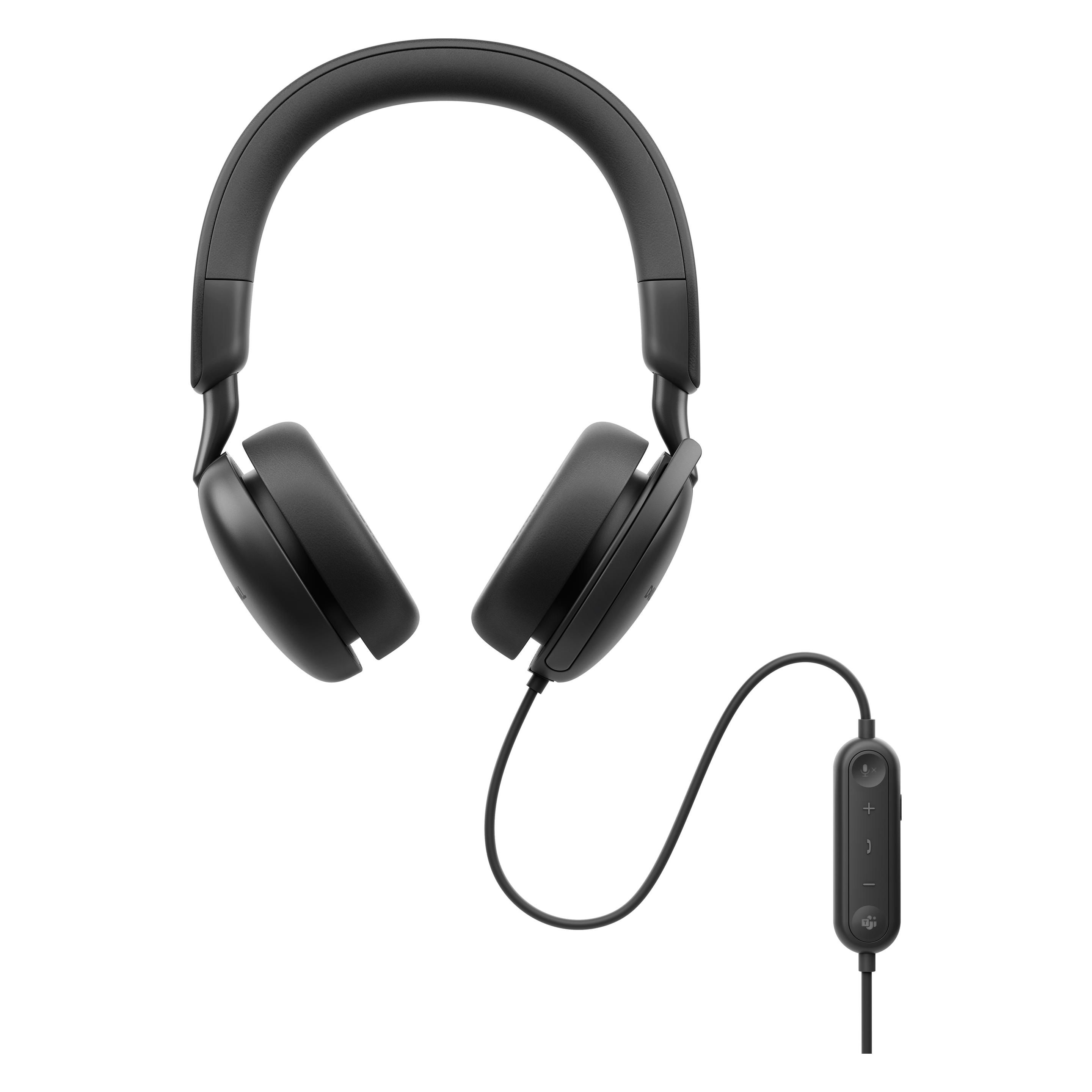 Dell Pro Wired ANC Headset WH5024 (Kabelgebunden, USB-C, Microsoft Teams, Zoom), Office Headset, Sch
