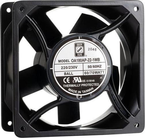 Produktbild RS PRO Lüfter 176x176x89mm 230VAC 70W 713,7m³/h
