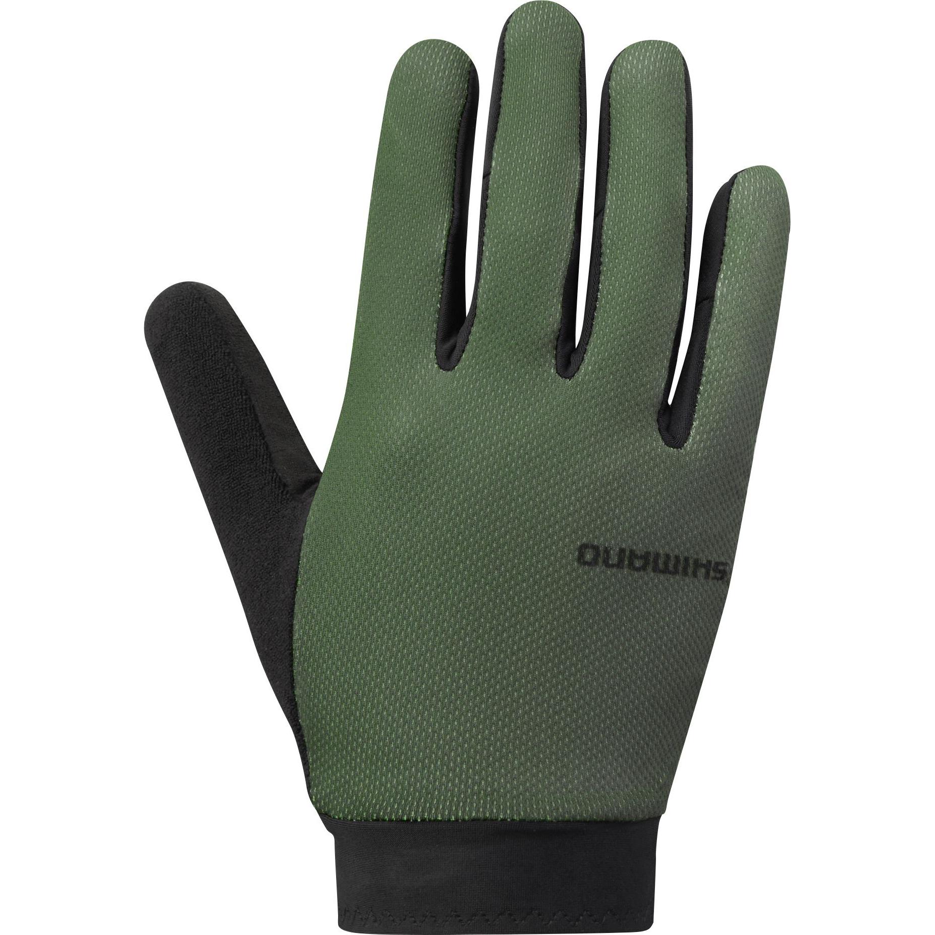 Thumbnail - Shimano, Herren, Handschuhe, Explorer FF Gloves khaki, Grün, (XXL)