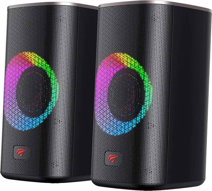 Actual product image Havit SK212 RGB computer speakers