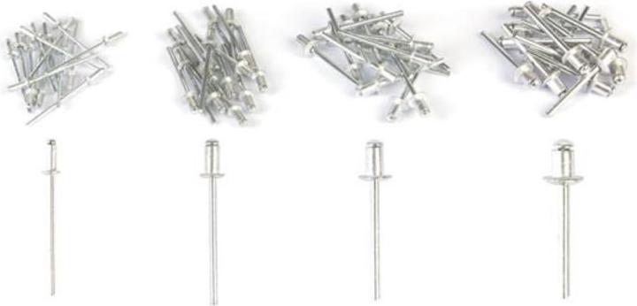 Actual product image Toolland Blind rivet pliers with rivets