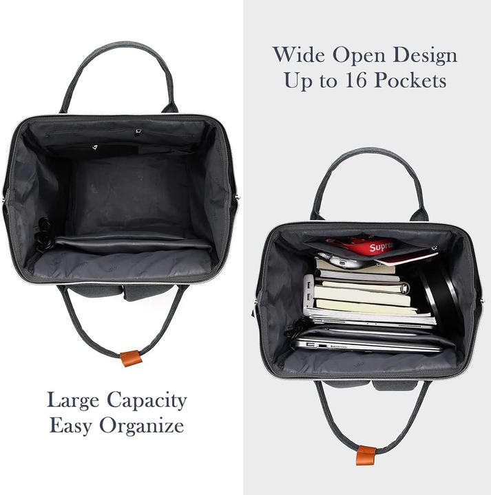 Actual product image Rjeu Rucksack mit Laptopfach & USB-Anschluss (20 l)