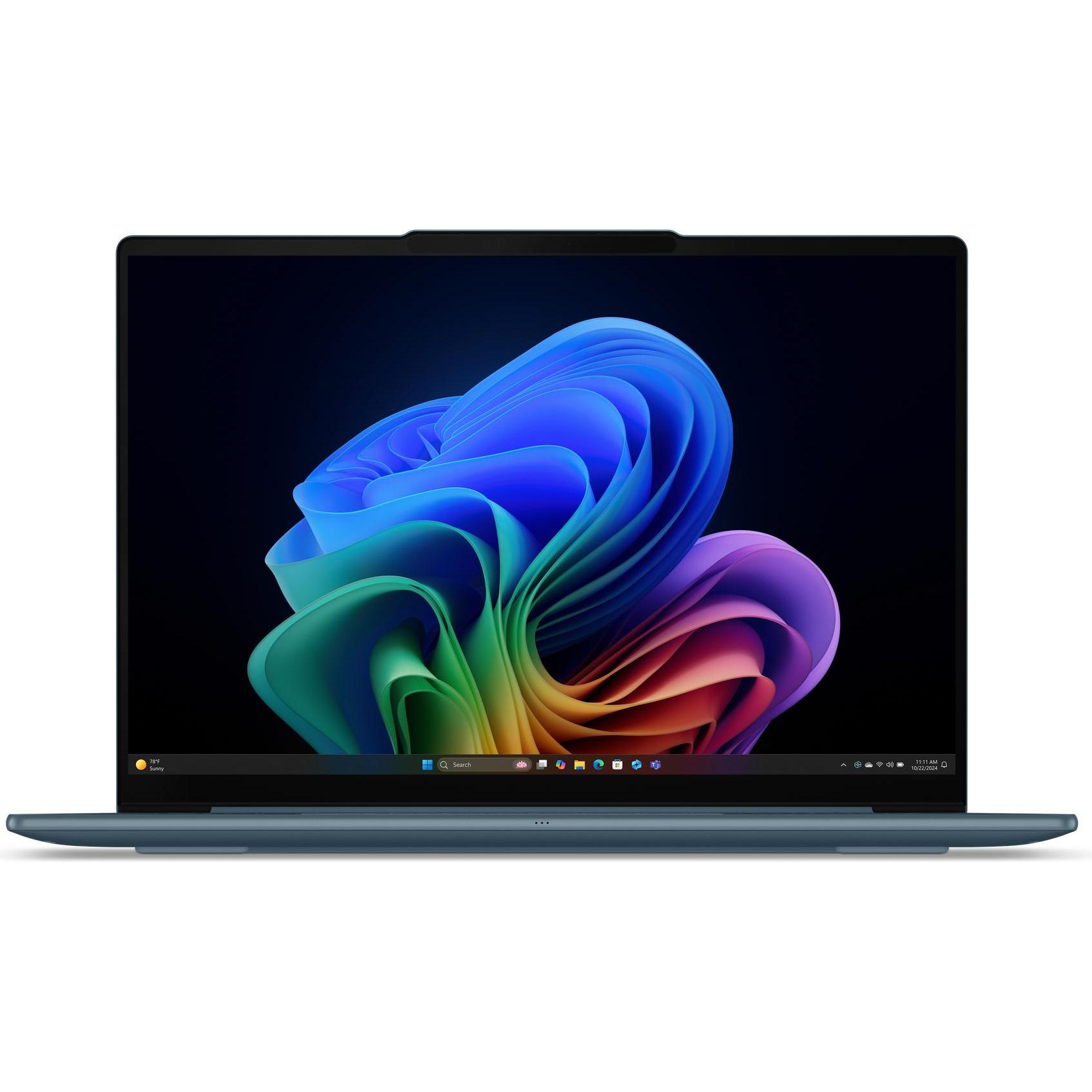 Lenovo Yoga Slim 7 (14", 512 GB, 16 GB, DE, AMD Ryzen AI 5 340), Notebook, Türkis