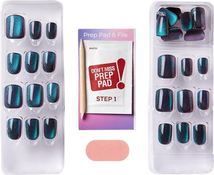 Actual product image KISS Color Fx By Impress Better Things Adhesive Nails - 30 Pieces (Artificial nails)