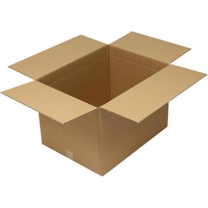 Transpak, Cartone + Scatola di spedizione, Cartone pieghevole a 2 pareti dimensioni 600x450x400mm qualità A2 2.30BC marrone marrone (10x)