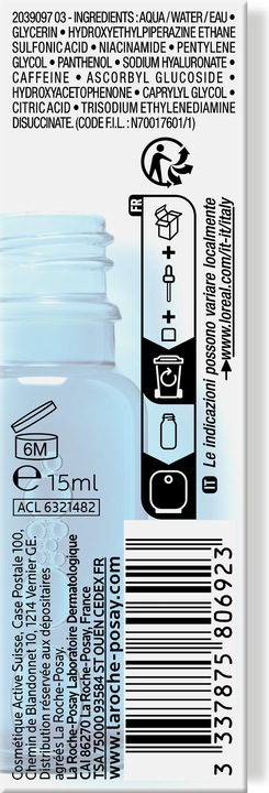 Image du produit La Roche Posay Hyalu B5 (Sérum, 15 ml, Jour + nuit)
