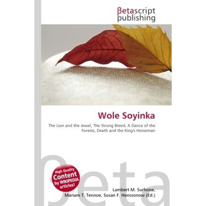 Wole Soyinka, Fachbücher