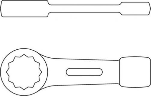 Actual product image Gedore 306 38 Impact ring spanner 38 mm (38 mm)