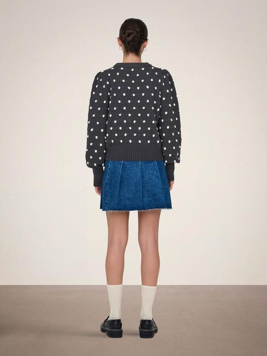 Produktbild JdY Normal geschnitten Hoch geschlossen Lange Bündchen Puffärmel Pullover Strickpullover (XXL)