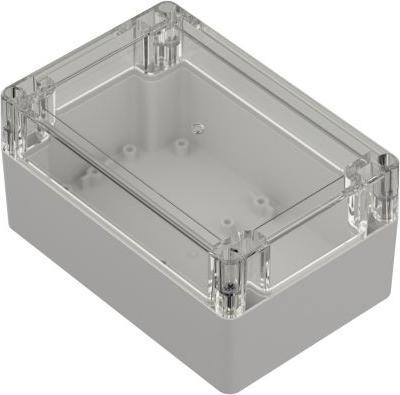Produktbild RS PRO Universalgehäuse Polycarbonat Hellgrau IP65 Breite 150 mm Höhe 75 mm Länge 100 mm