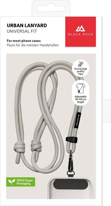Produktbild Black Rock „Universal Lanyard“ für Smartphones, Warmgrau