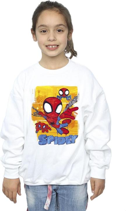 Actual product image Girls Spidey And His Amazing Friends Flying Sweatshirt (152, 158)