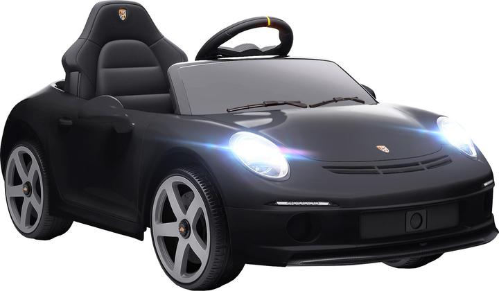 Aiyaplay Kinder Elektroauto Kunststoff, Metall Schwarz (12 V)