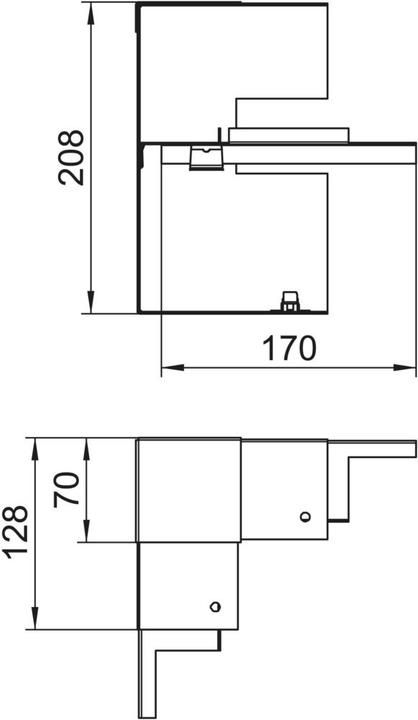 Image du produit OBO Bettermann OBO GS-AI70210RW Angle intérieur simplifié asymétrique 70x210mm (7 cm)