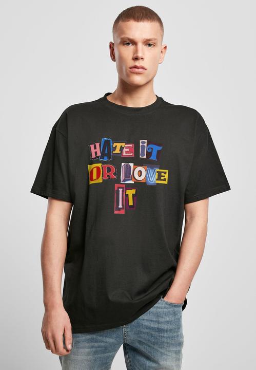 Actual product image Urban Classics Hate it or Love it Oversize Tee - 119383 (L)