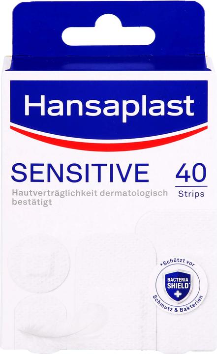 Actual product image Beiersdorf Hansaplast Sensitive 40str (40 x)