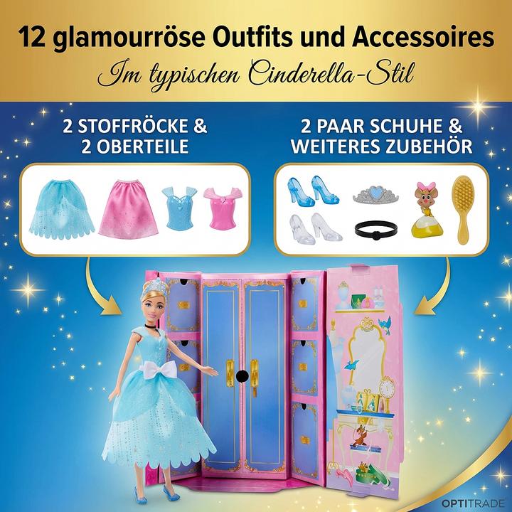 Actual product image Hasbro ROYAL FASHION REVEAL™ Cinderella Doll