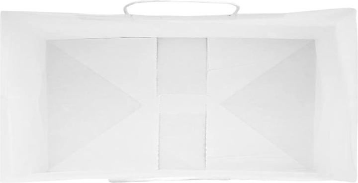 Image du produit VidaXL Sacs en papier kraft 50 pcs. avec anse Blanc 22x11x28 cm Sac en papier (Pochette cadeau, 50 x)