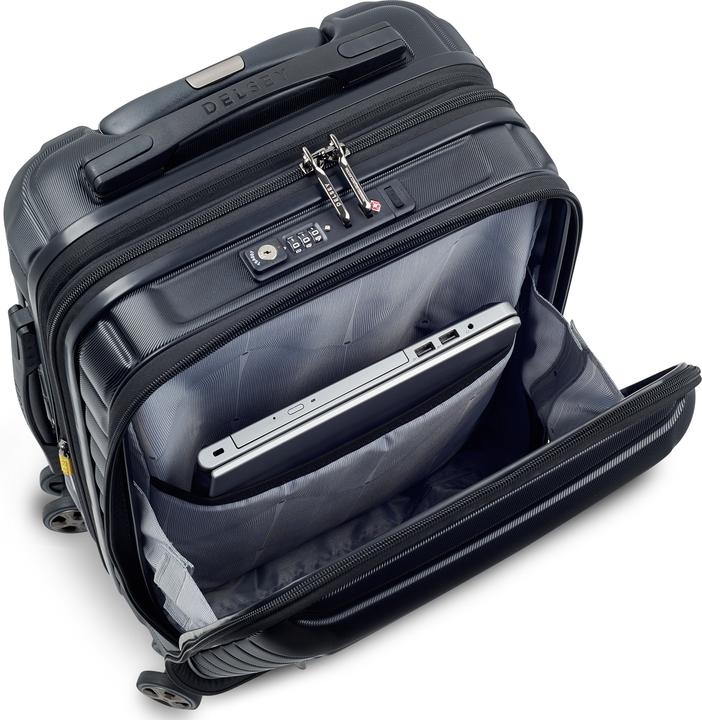 Image du produit Delsey Shadow 5.0 chariot de cabine à 4 roues Compartiment pour ordinateur portable de 55 cm avec plis (41 l)