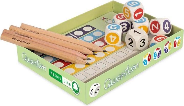 Actual product image ASS Altenburg Qwantum - Natureline, dice game, for 2-6 players, from 8 years (DE edition) (Czech, English)