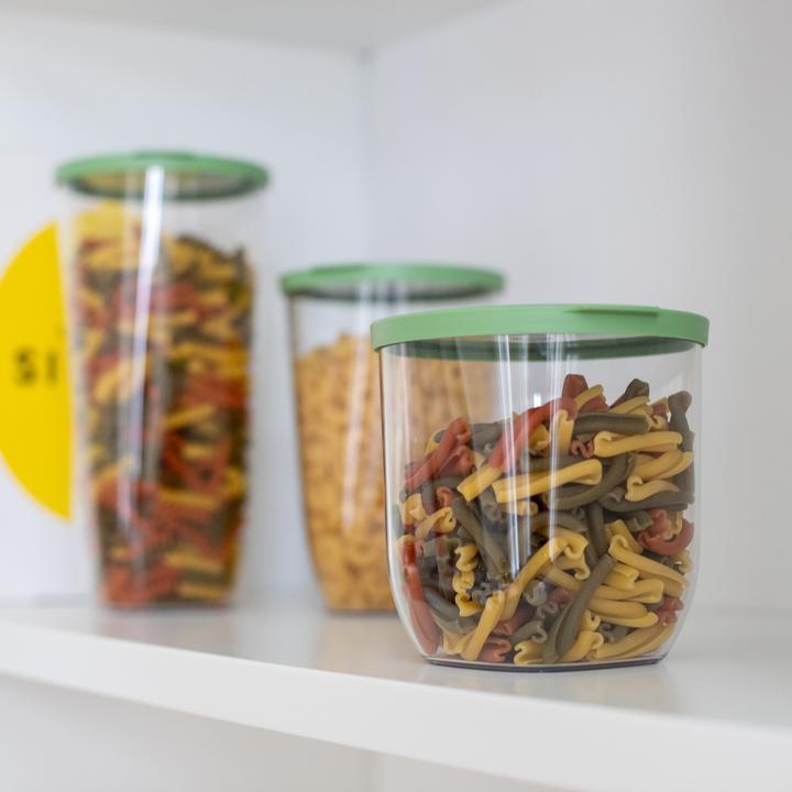 Actual product image Koziol Storage tin Connect Dry L 2 l, Green (2 l)