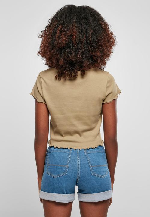 Immagine prodotto Urban Classics Maglietta da donna a costine con bottoni - 12114 (3XL)