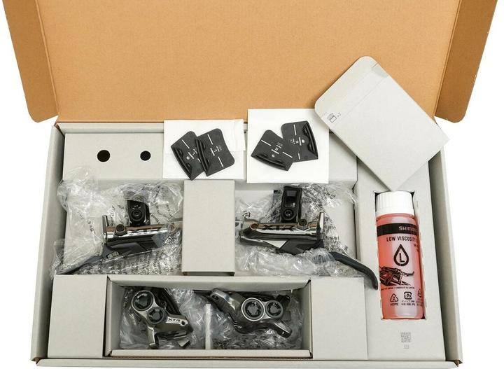 Immagine prodotto Shimano XTR BR-M9220 Upgrade Kit (Anteriore + Posteriore, Set freni, 4)