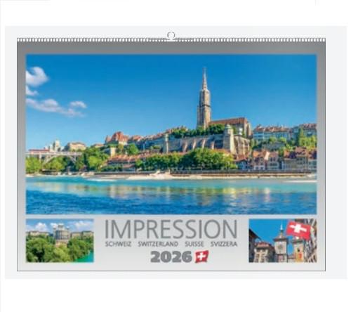 Actual product image Kalender Impression Schweiz, 41x30,5cm