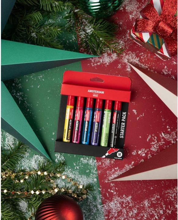 Actual product image Amsterdam Marker Basicset 6 colours (6 x)