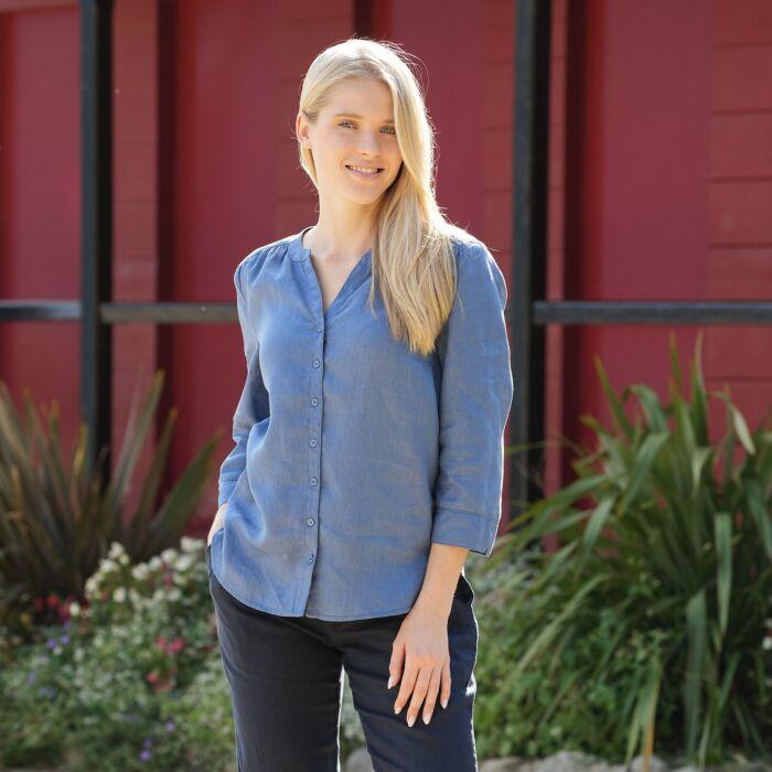 Immagine prodotto Artime Lässige Leinenbluse (M)