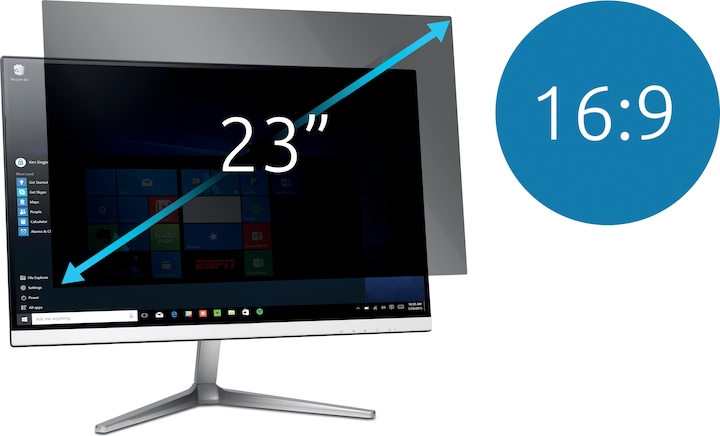 Immagine prodotto Kensington Filtro per la privacy (23", 16 : 9)