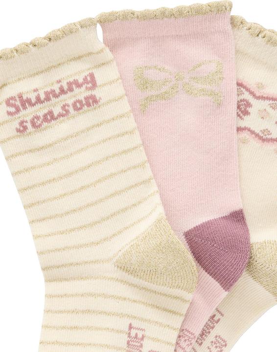 Produktbild Vertbaudet 3er-Pack Weihnachts-Socken in Geschenkbox, Mädchen (3er Pack, 23 - 26)