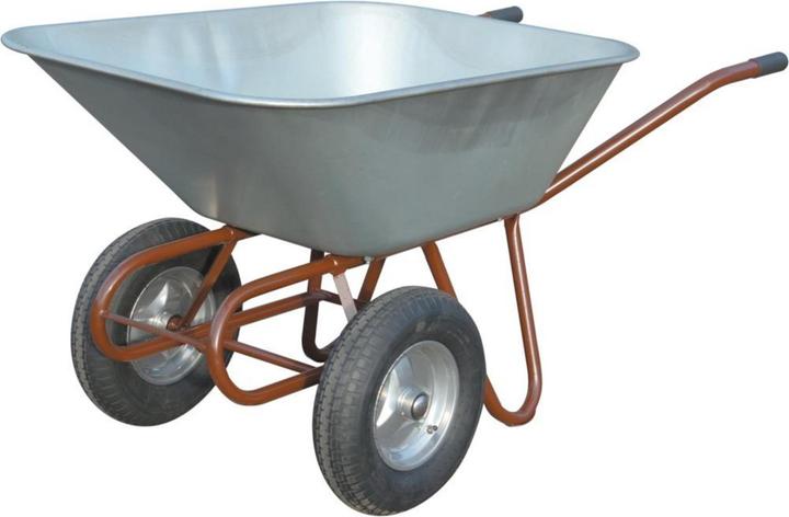 müba Two-wheel wheelbarrow 150 L with 2 pneumatic wheels