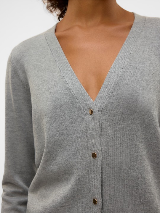 Actual product image Vero Moda Vmsilje Ls V-Neck Cardigan Ga Noos (L)