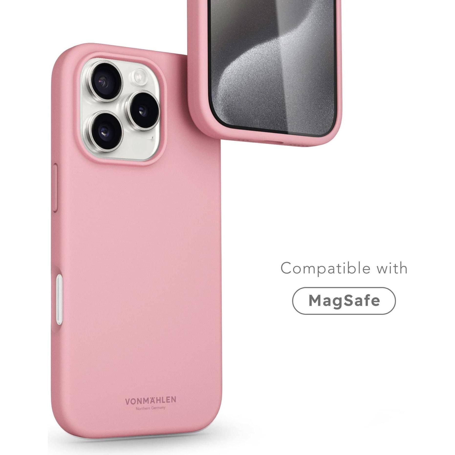 Thumbnail - Vonmählen Soft Case (Apple iPhone 16 Pro Max), Smartphone Hülle, Rosa
